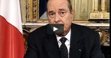 Voeux du président Jacques Chirac